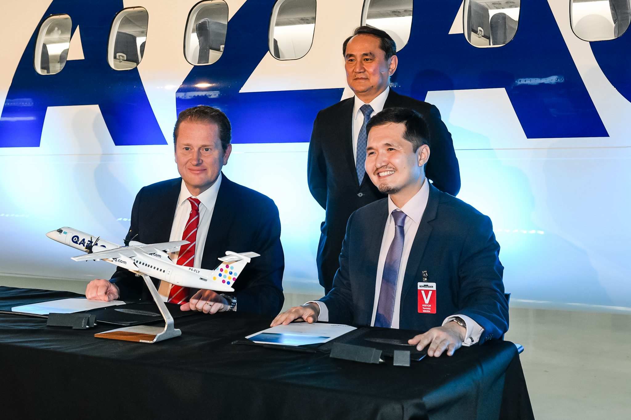 Bombardier delivers one Q400 Aircraft to Qazaq Air