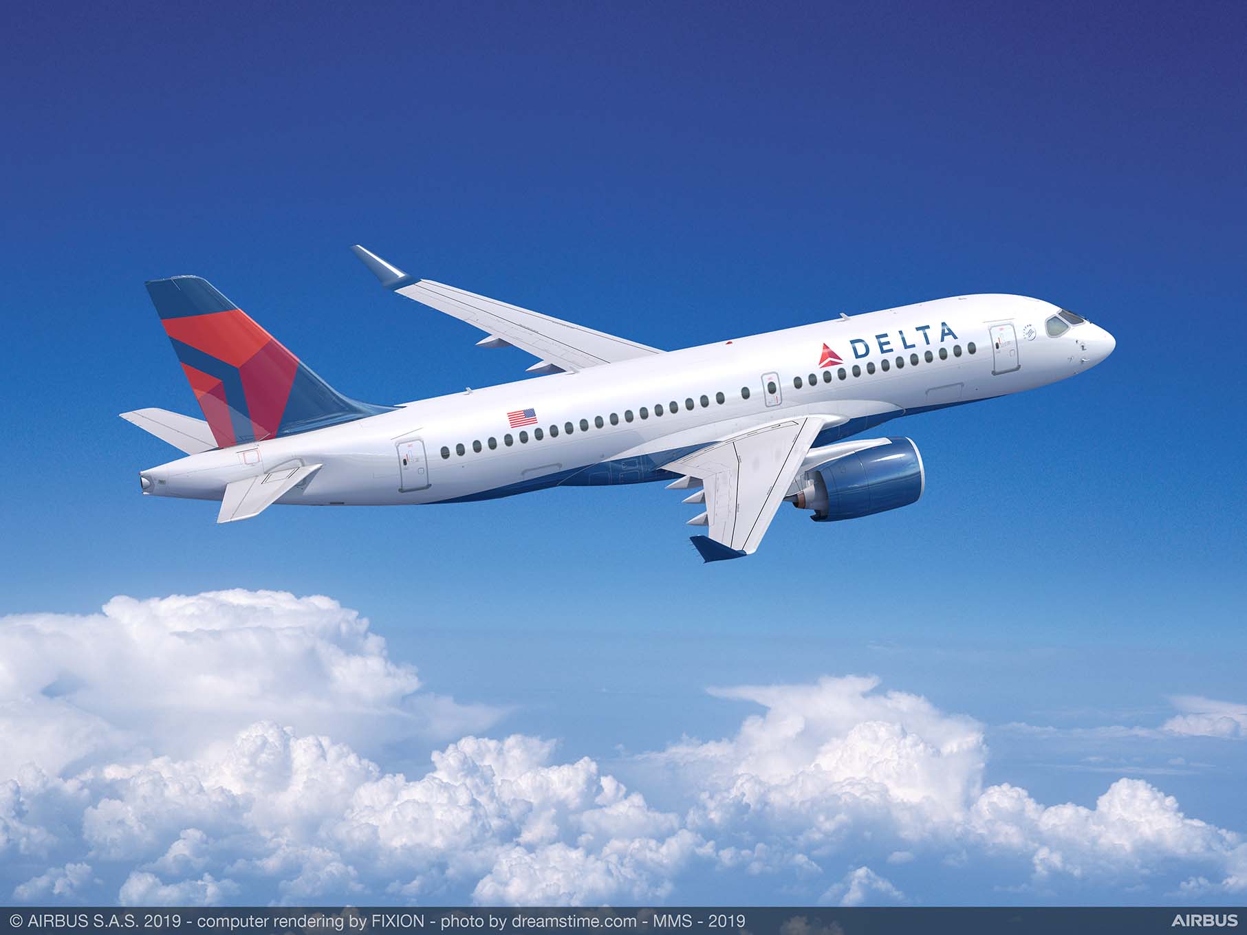 Delta Airlines orders five A220-100 aircraft