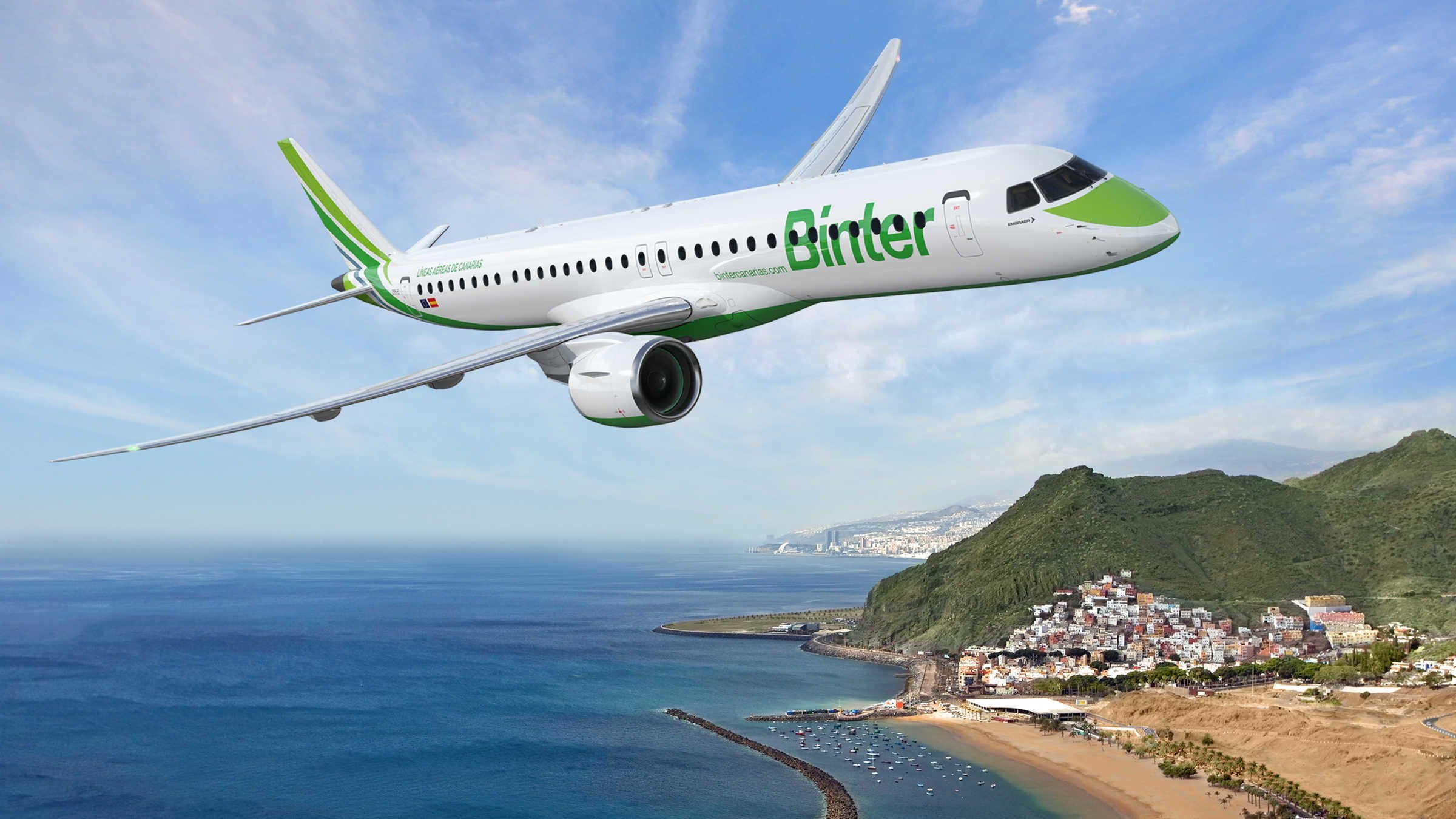 Spanish airline Binter set to receive two E195-E2s aircraft