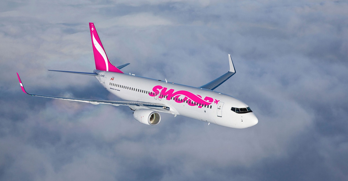 Swoop adds sixth Boeing 737Max 8 to fleet