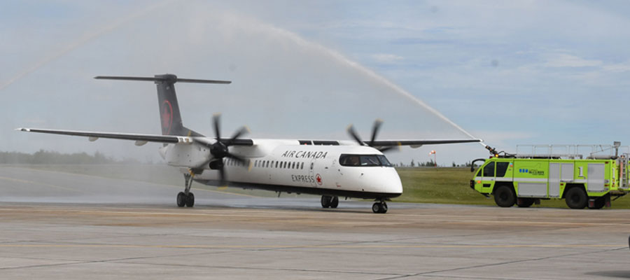 Air Canada Inaugurates service to Sydney, Nova Scotia from Montreal