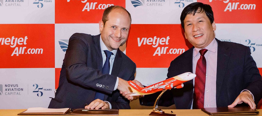 Vietjet signs $1.3 billion deal with Novus for 10 aircraft