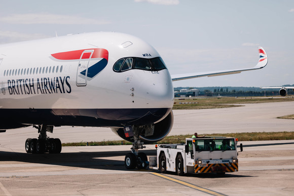 British Airways new A350-100 damaged before delivery
