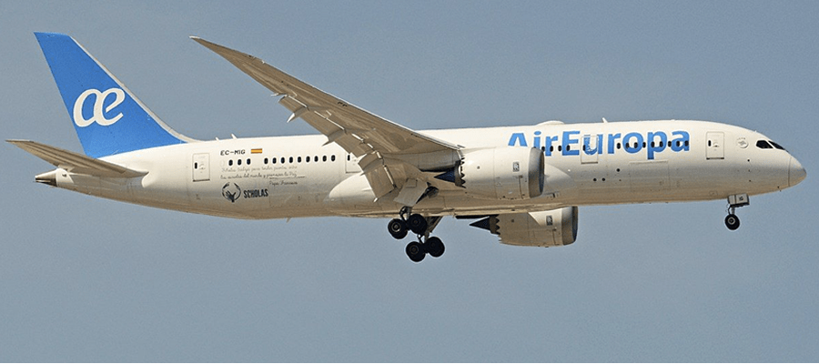 Air Europa offers 8.5 million seats for peak summer schedule