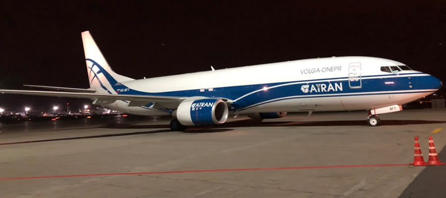 Russia’s ATRAN takes delivery of second 737-800BCF aircraft