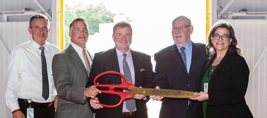 Jet Aviation opens $25 million hangar in New Jersey