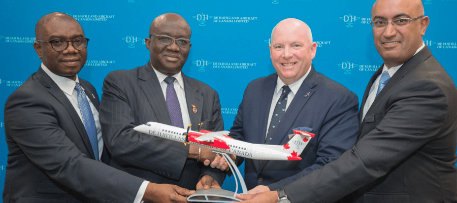 Republic of Ghana continues plans for national airline with intent to purchase six Dash 8-400 aircraft