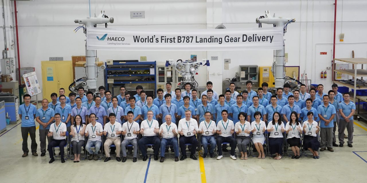 HAECO Landing Gear Services completes inaugural Boeing 787 Dreamliner landing gear overhaul
