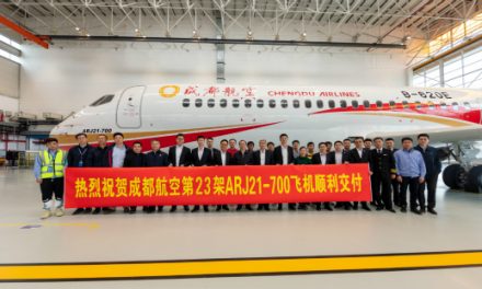 Chengdu Airlines receives 23rd ARJ21 aircraft