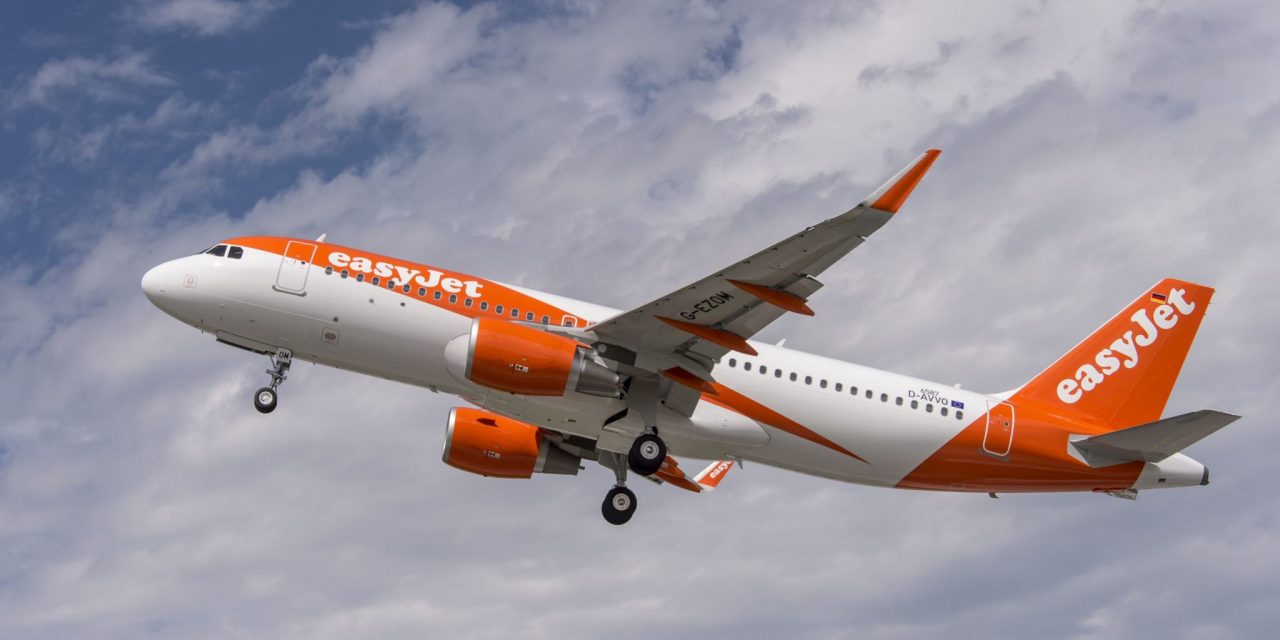 easyJet provides half year trading update