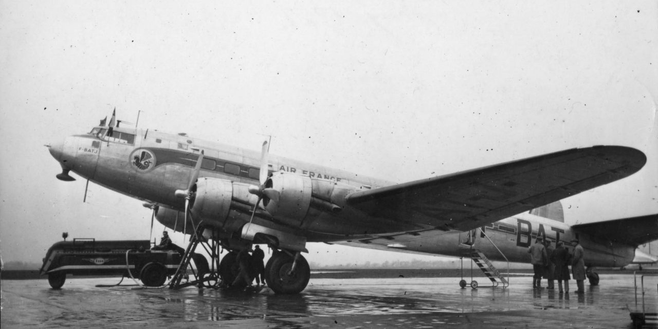 Air France commemorates 75 years flying from Manchester airport