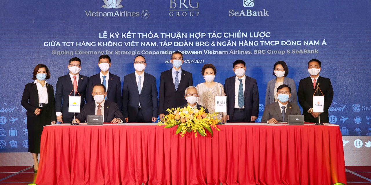 Vietnam Airlines, BRG Group and SeABank sign a strategic cooperation agreement