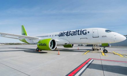 airBaltic first to implement sustainable flight approaches at Riga Airport