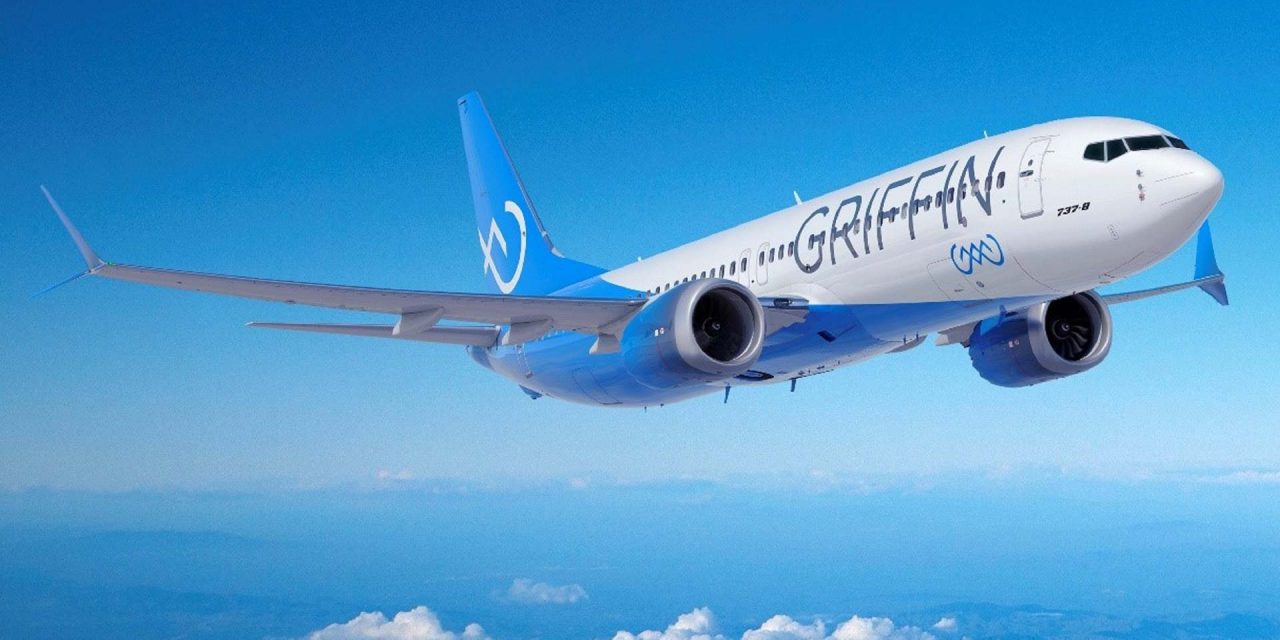 Griffin orders five Boeing 737 MAX 8s