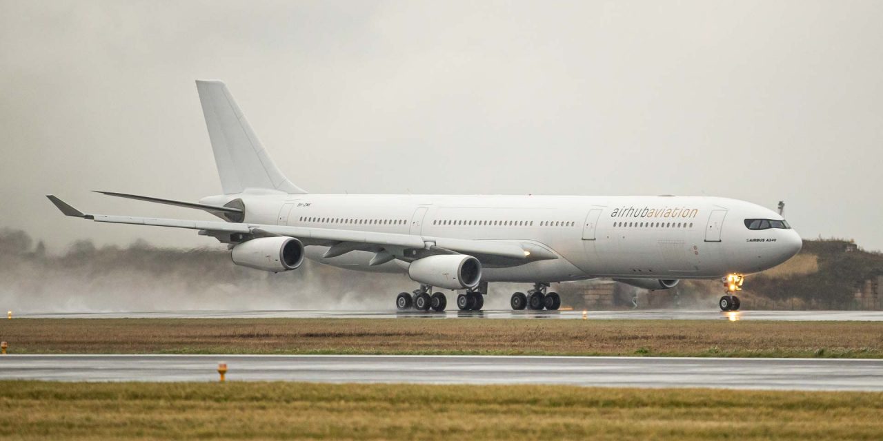 Airhub Airlines Airbus A340 to Start Wide-Body Operations
