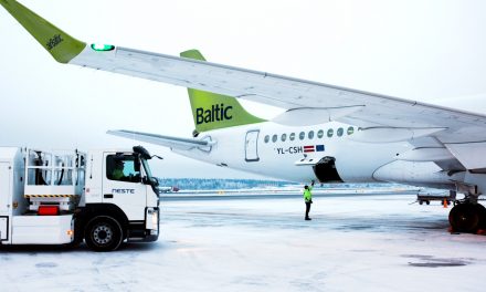 airBaltic increases SAF usage