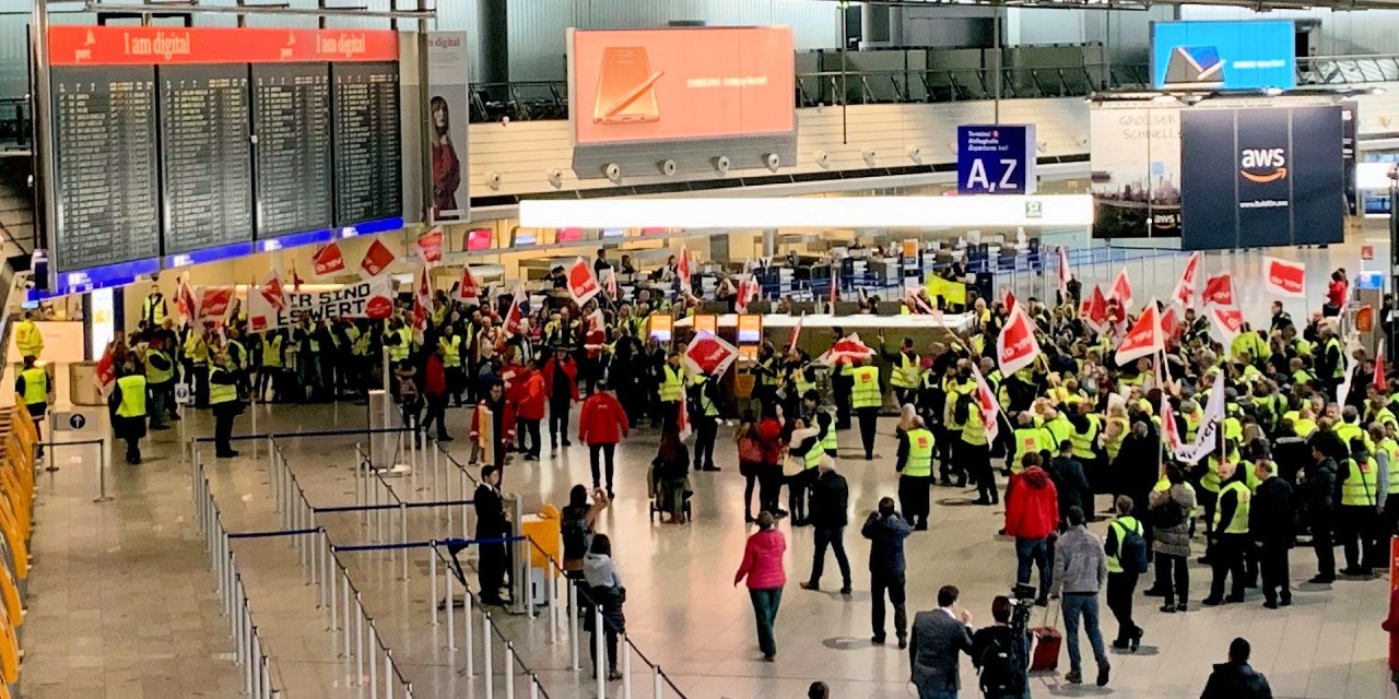 Verdi strikes at German Airports