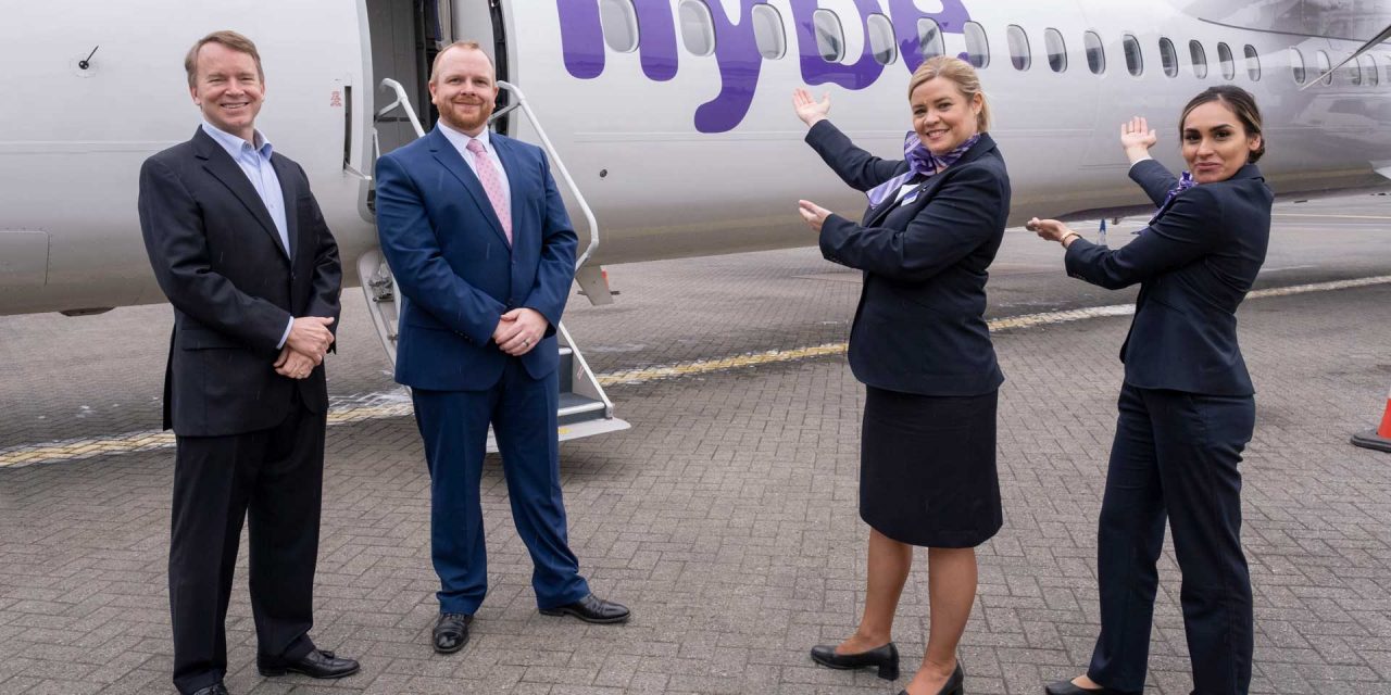 Flybe commences flights from Glasgow Airport