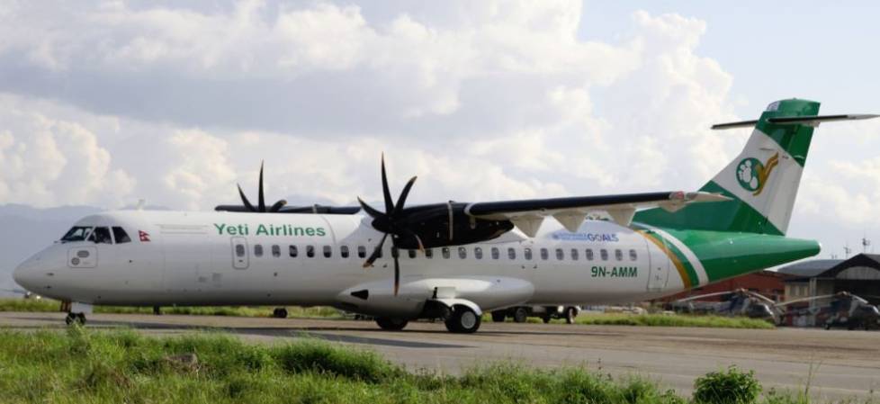 Avation leases one ATR 72-500 to Yeti Airlines