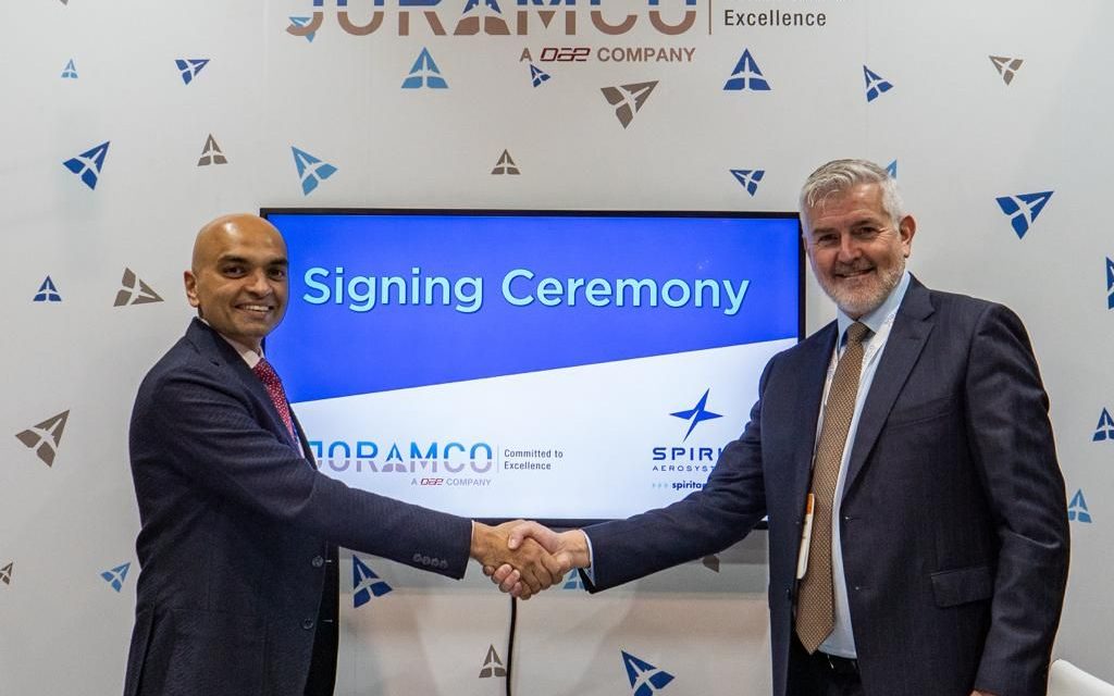 Spirit AeroSystems signs MoU with Joramco
