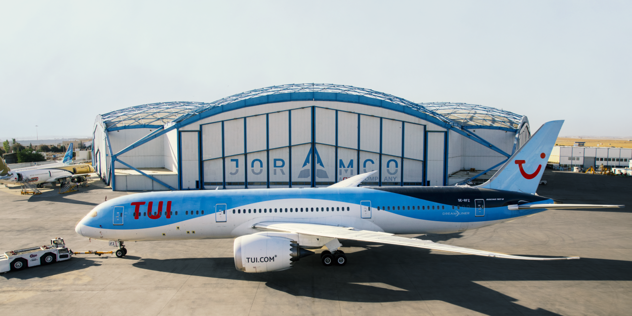 TUI expands MRO partnership with Joramco for heavy checks on 787s