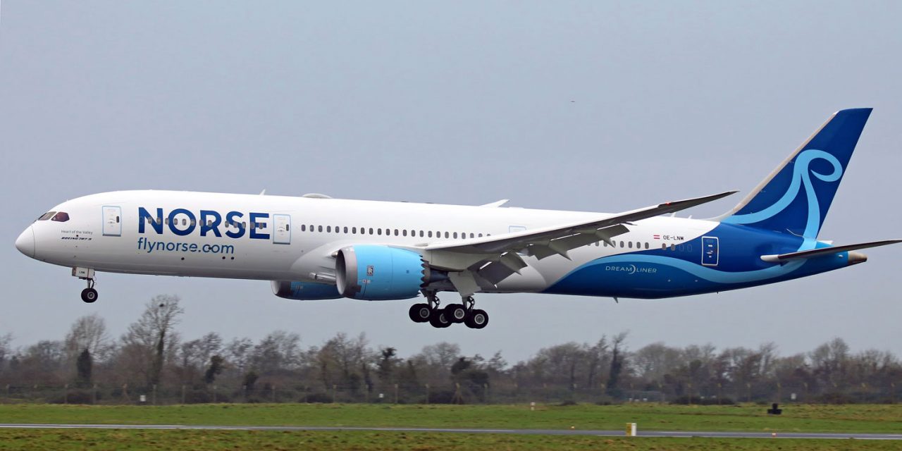 Norse Atlantic Airways extends subleases of four 787 aircraft
