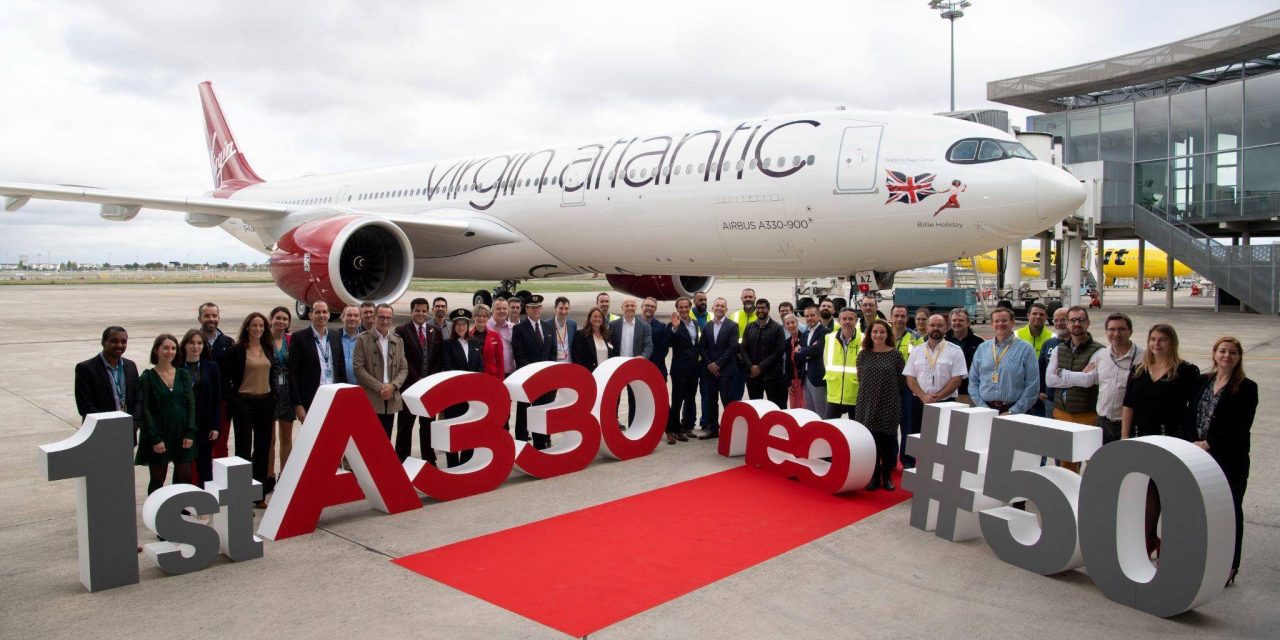 Virgin Atlantic takes delivery of first A330neo leased from ALC