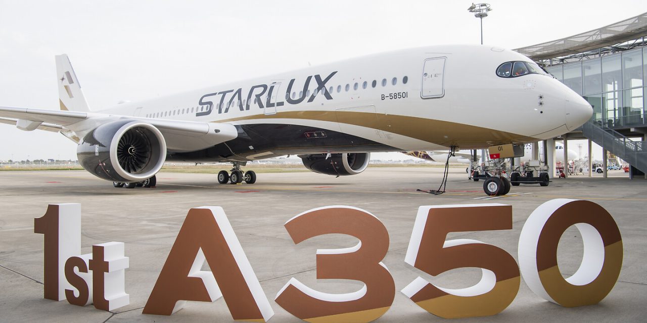STARLUX takes delivery of its first A350-900