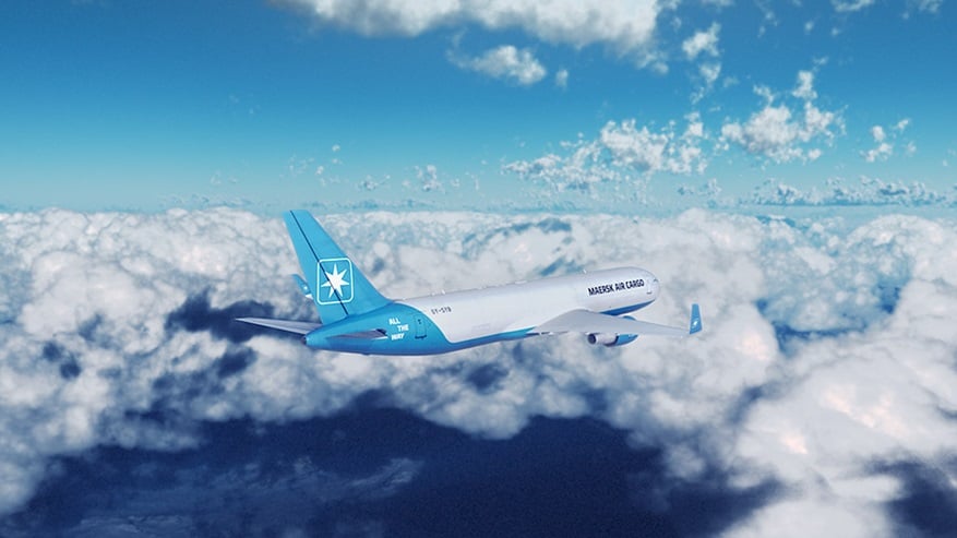 A.P Moller-Maersk launches first flight of Maersk Air Cargo