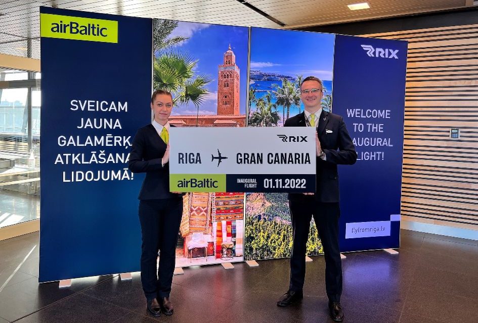 airBaltic launches second route to Canary Islands
