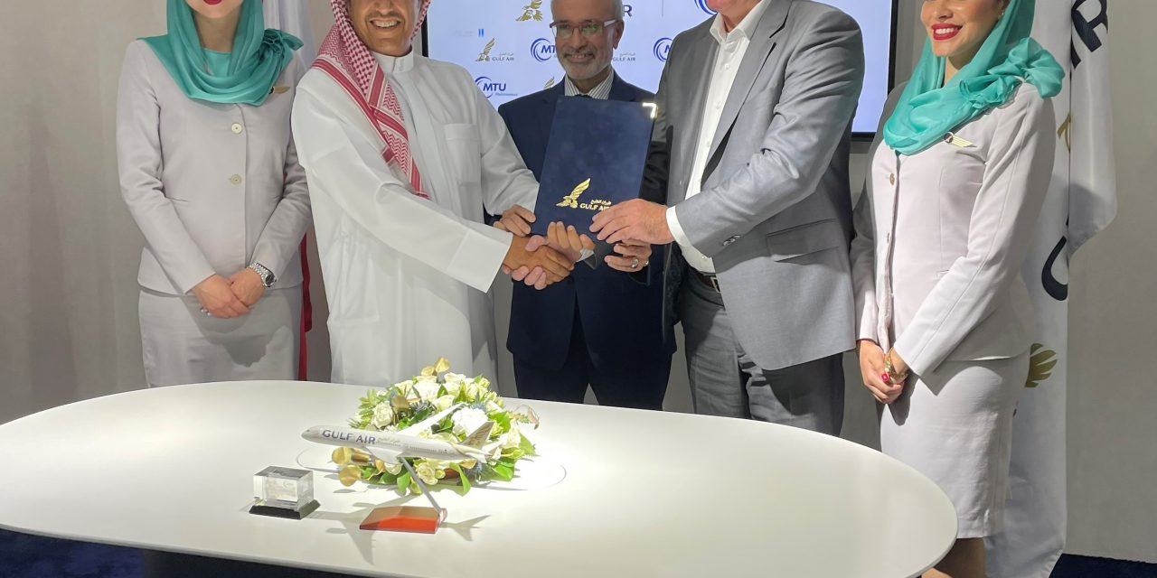 Gulf Air signs MTU Maintenance for MRO on its V2500 engines