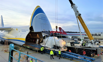 Antonov and Air Partner laud success of “complex” Atlantic logistics operation