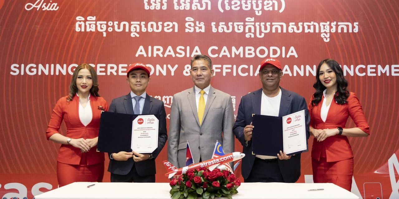 AirAsia Group joins hands with Sivilai Asia to form AirAsia Cambodia