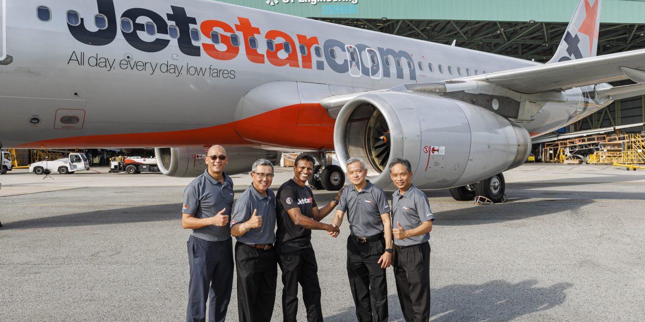 Jetstar expands partnership with ST Engineering for MRO services on A320 fleet