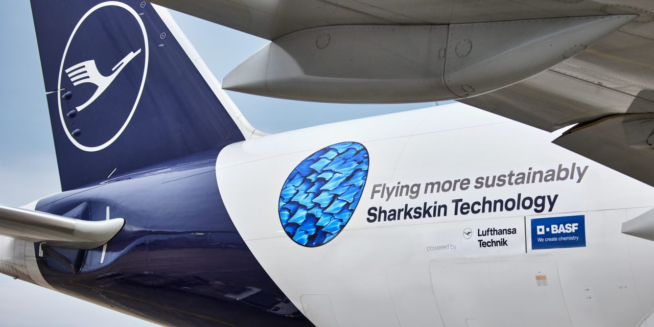 Lufthansa Group to scale up “sharkskin” surfaces for its aircraft