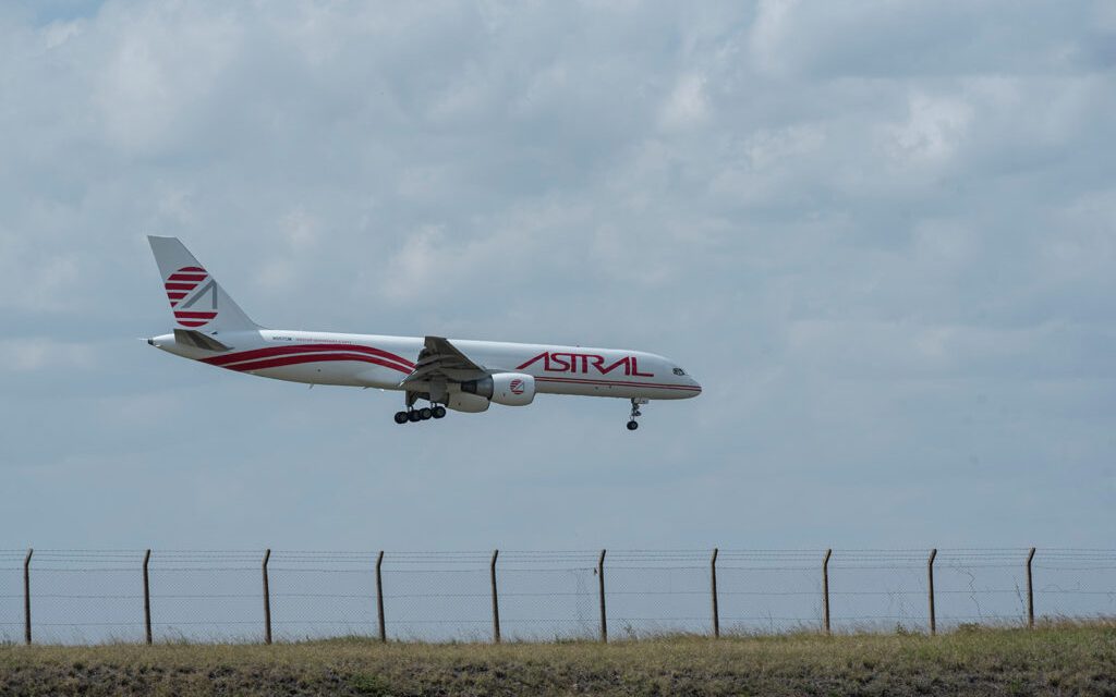 Astral Aviation launches new freighter route from Nairobi to Tel Aviv