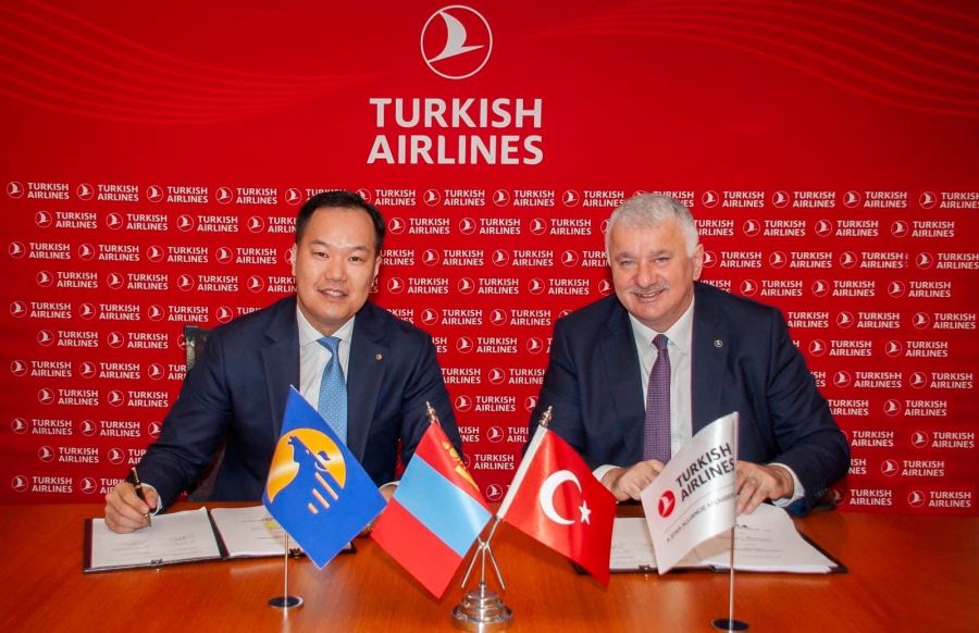 Turkish Airlines and Mongolian Airlines ink codeshare deal