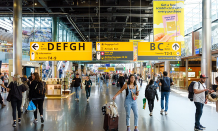 Schiphol records almost 4 million passengers in January