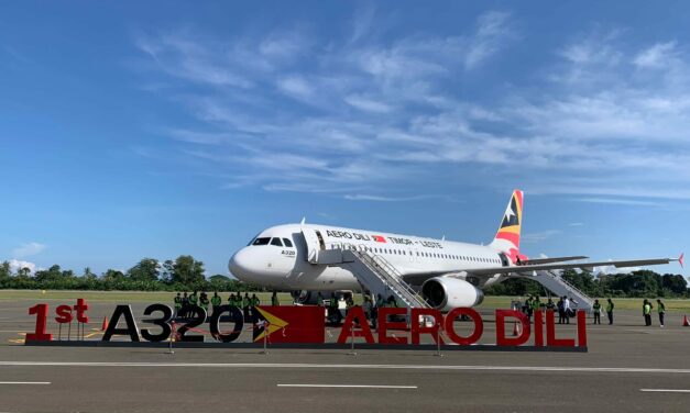 Aero Dili receives its first A320 on lease from DAE Capital