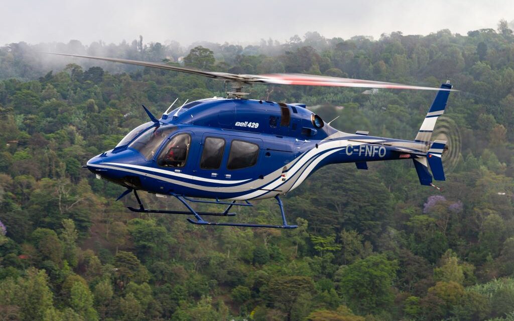 Bell delivers one 429 helicopter and signs purchase agreement for another in Africa