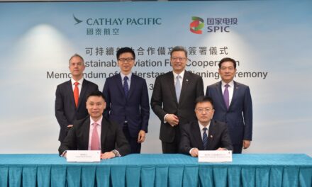 Cathay Pacific inks MoU with SPIC to develop SAF supply chain in China