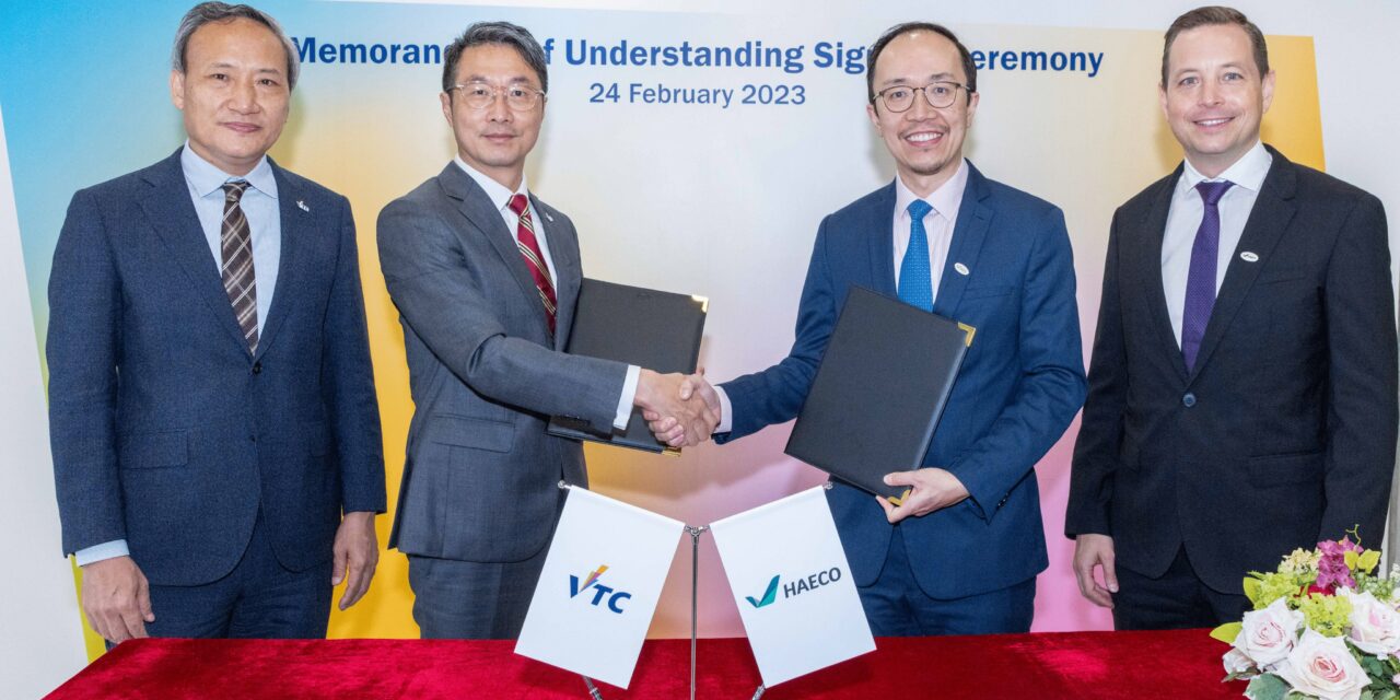 HAECO signs three-year MoU with VTC to train future AMEs