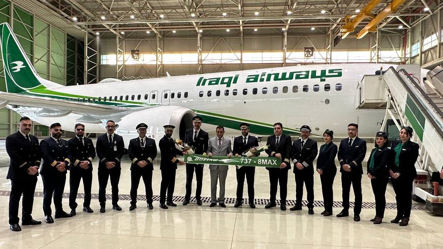 Iraqi Airways takes delivery of its first Boeing 737 MAX 8