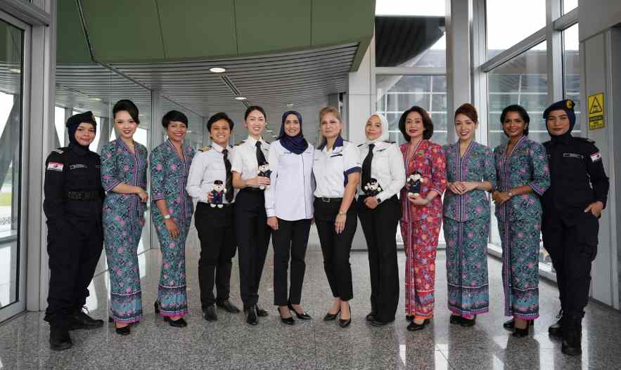 Malaysian Airlines operates special flight marking International Women’s Day