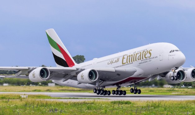 Emirates uses SAF from Amsterdam Schiphol Airport