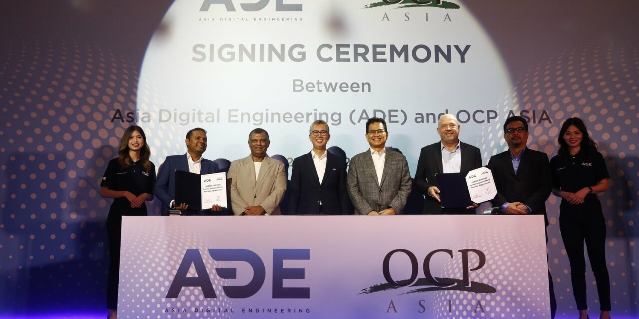 Asia Digital Engineering secures $100 million investment from OCP Asia
