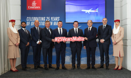 Emirates marks 25th anniversary of Malta operations