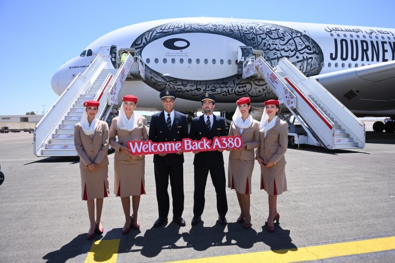 Emirates flagship A380 resumes Dubai-Casablanca route