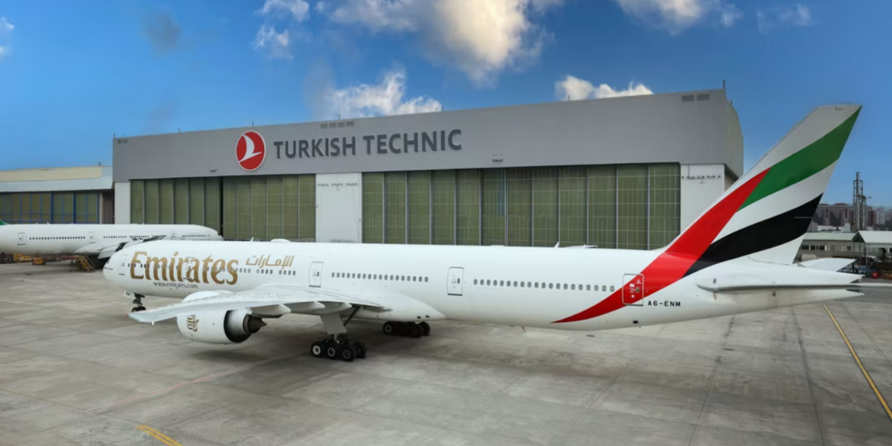 Turkish Technik to perform base maintenance on Emirates 777 fleet