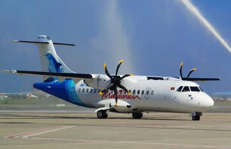 Maldivian takes delivery of its third ATR